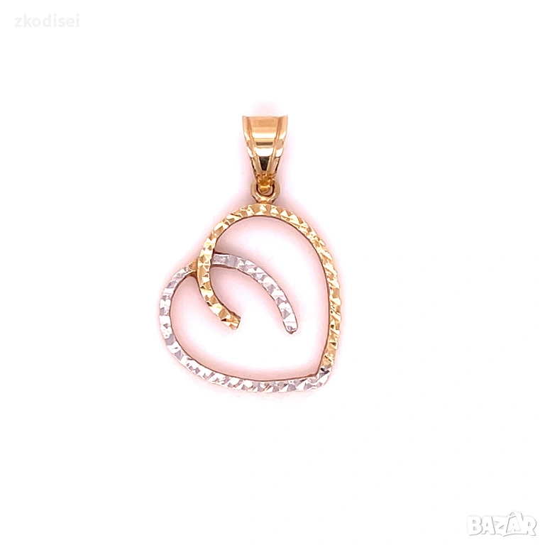 Златен медальон 1,45гр. 14кр. проба:585 модел:36772-5, снимка 1