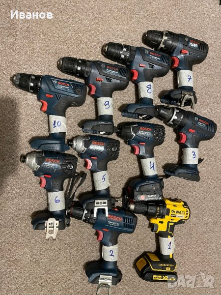 Винтоверти Бош , девалт Bosch Dewalt 18V, снимка 1