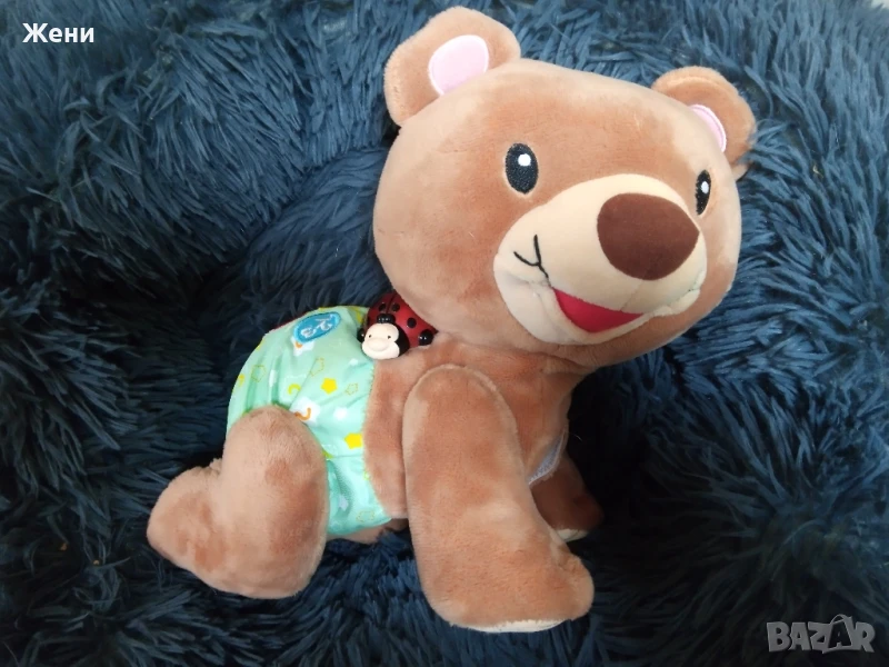 💖Пълзящи интерактивни играчки - мече VTech и Мини Маус Clementoni, снимка 1