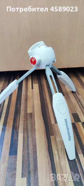 Manfrotto Pixi EVO мини статив бял, снимка 1