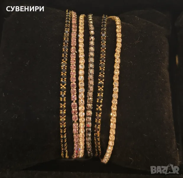 Гривни с цирконий , снимка 1