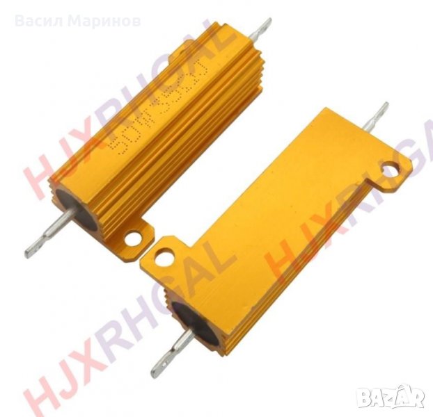 Продавам резистори 50W и 100W различно съпротивление 0 до 10 ома, снимка 1