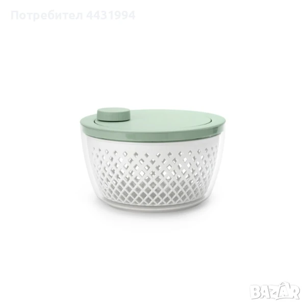 Уред за сушене на салата Brabantia Tasty+ Jade Green, снимка 1