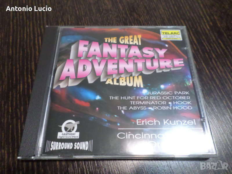 The Great Fantasy Adventure Album - Erich Kunzel, снимка 1