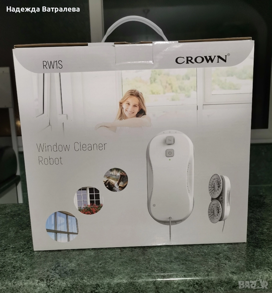 Робот Crown за почистване на прозорци , снимка 1