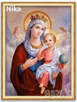 Нов гоблен, комплект за шиене с панама и конци, снимка 1