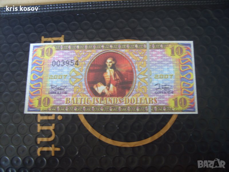 10 долара на Балтийските острови 2007, снимка 1