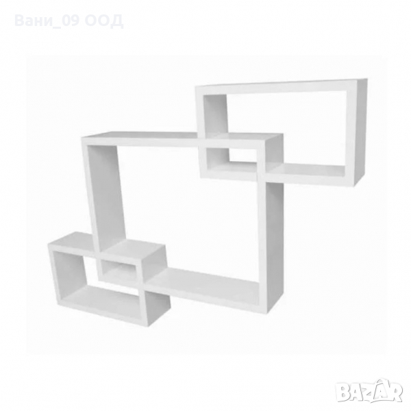 Голяма тройна стенна етажерка, снимка 1