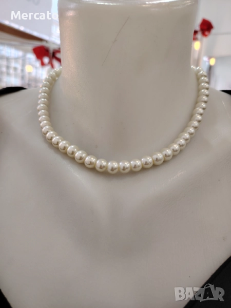 Перлена огърлица АРТ №117, снимка 1