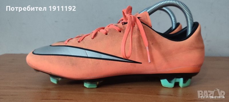 Nike Mercurial. Футболни бутонки. 39, снимка 1