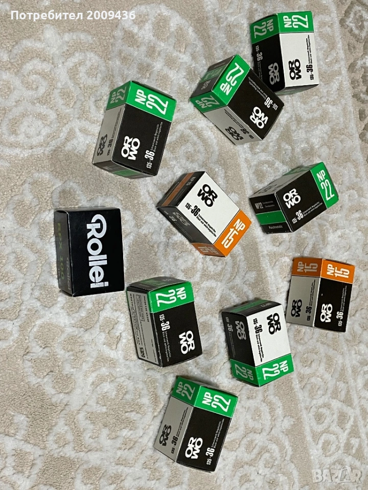 Фотографски ленти ORWO, Rollei, снимка 1