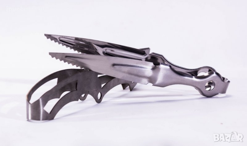 Щипки за въглени INVICTUS STAINLESS, снимка 1