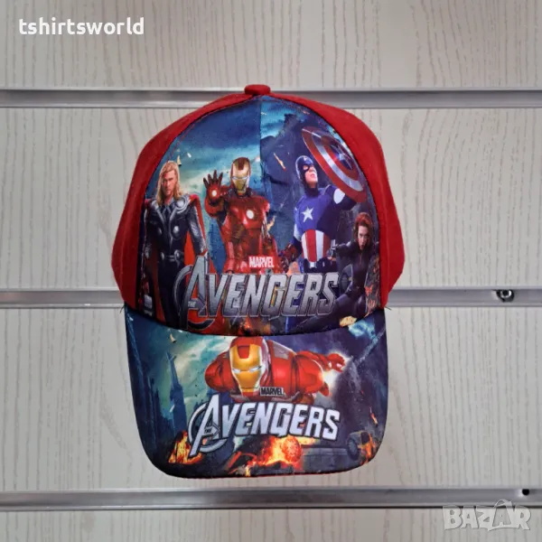 Нова детска шапка с козирка с героите от Отмъстителите (The Avengers), снимка 1