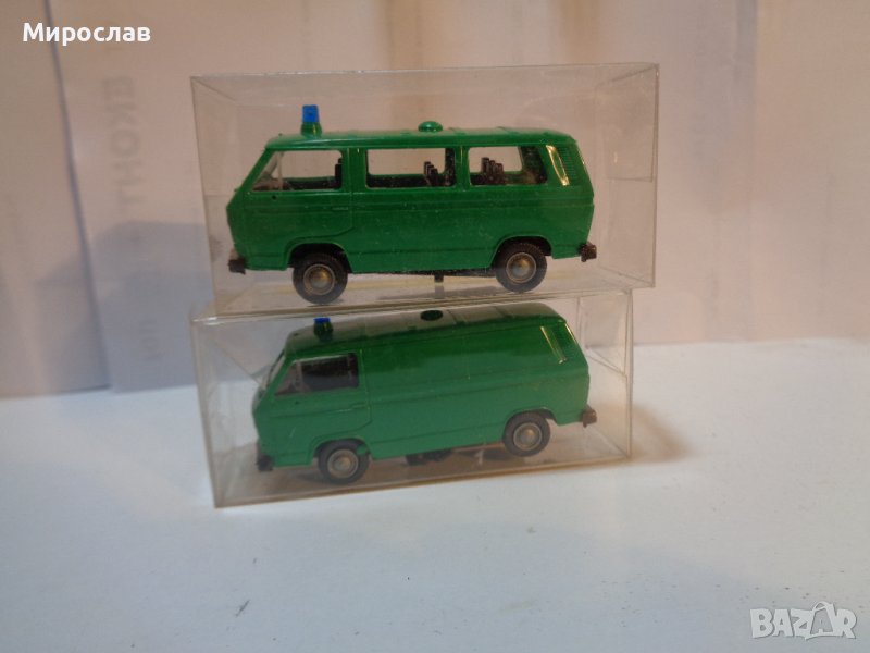 ROCO ?  HO 1/87 VW БУС  МОДЕЛ ИГРАЧКА КОЛИЧКА  ПОЛИЦИЯ, снимка 1