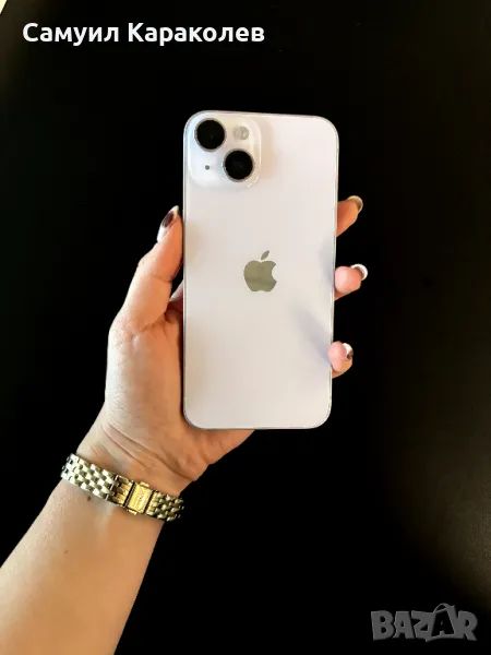 iPhone 14 – 128GB, Purple | Отлично състояние + подарък, снимка 1