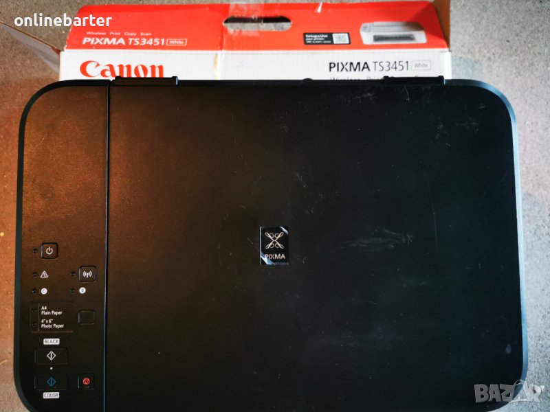 Принтер-скенер Canon PIXMA TS3451, снимка 1
