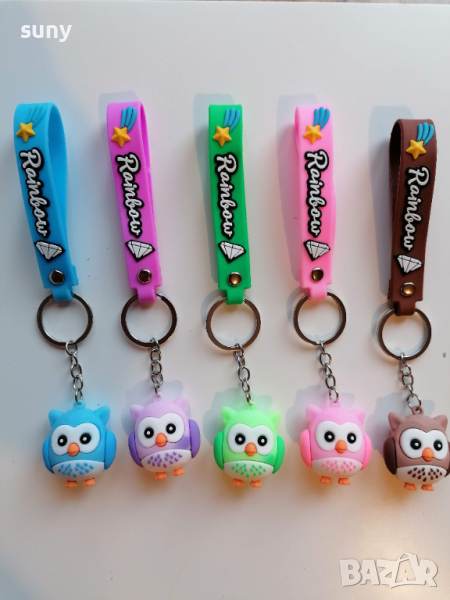 Ключодържател играчка фигурка бухал, снимка 1