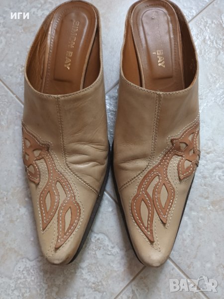 Обувки от естетвена кожа-39 номер, снимка 1