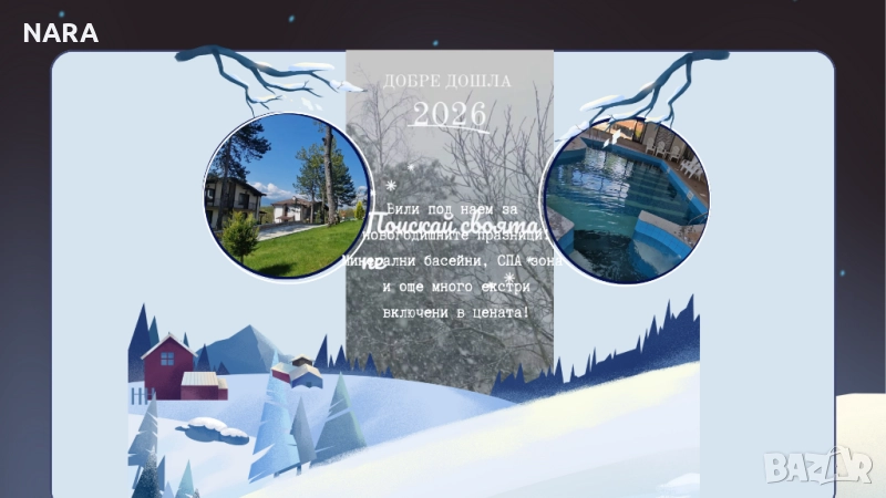 Къщи под наем за Нова Година, снимка 1