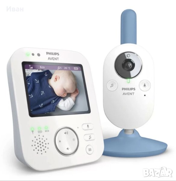 Дигитален бебефон Philips-Avent SCD845/52 - Нови, запепатани с 2 г. гаранция !, снимка 1