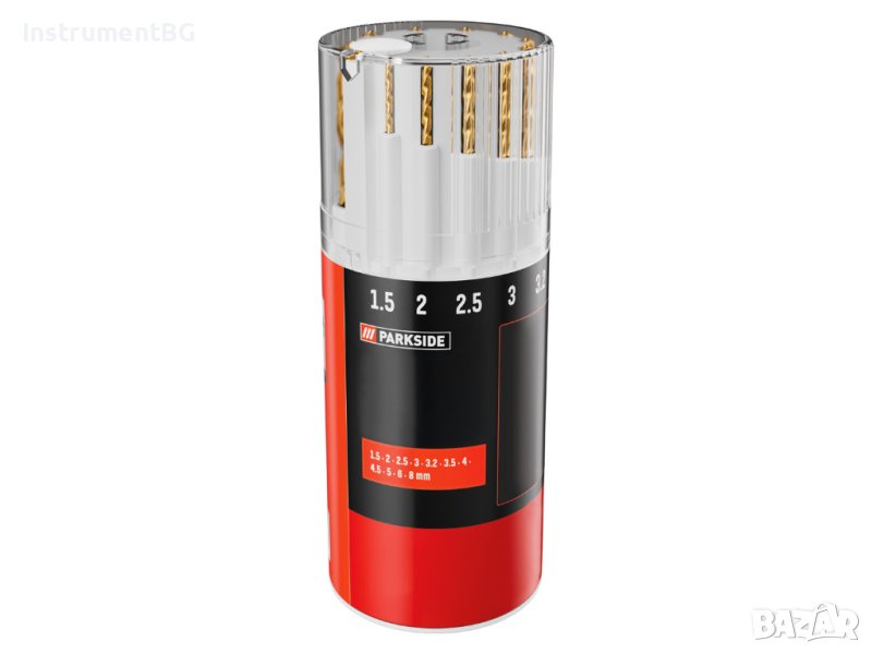 Комплект свредла HSS за метал/стомана PARKSIDE®  / 11 части, снимка 1