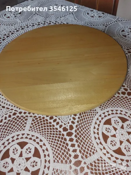 Въртяща се табла за сервиране , снимка 1