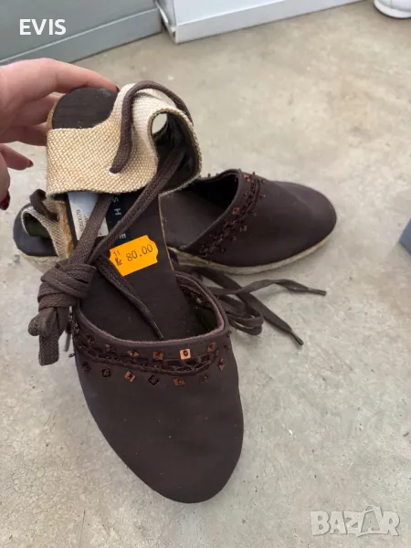 Сандали от плат, снимка 1