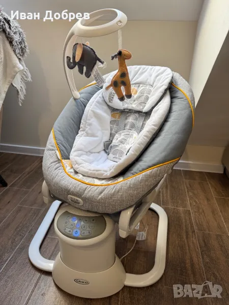 GRACO електронна бебешка люлка, снимка 1