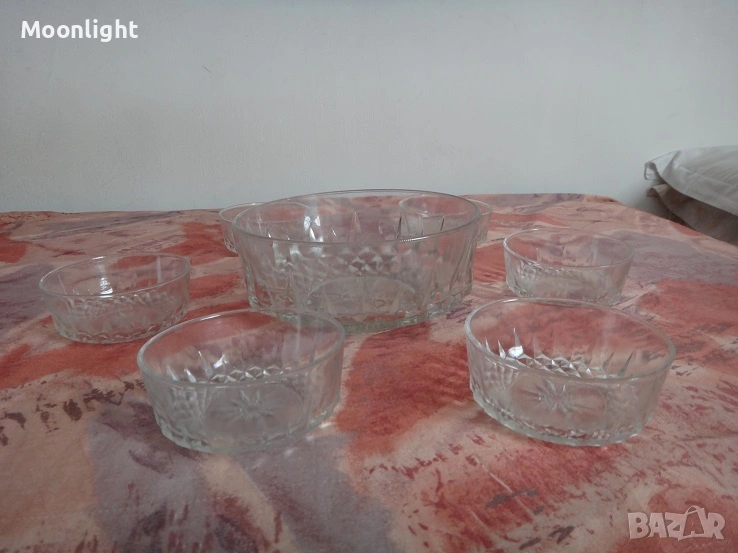 Полски стъклен сервиз, снимка 1