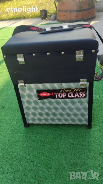 Професионален рибарски стол куфар с отделения и дръжка , снимка 1