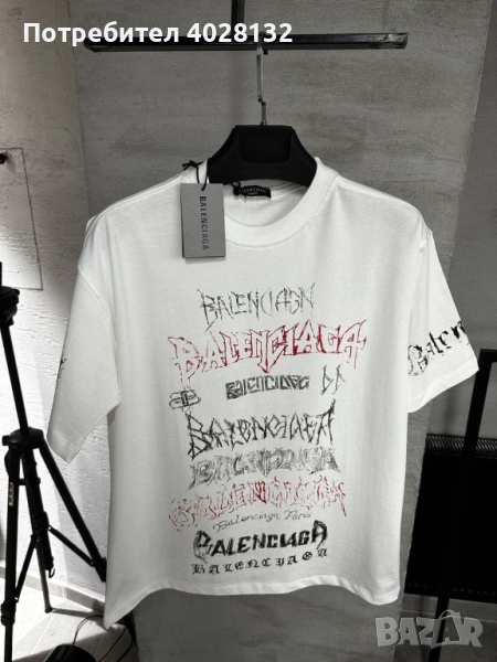 Най-висок клас мъжки тениски Balenciaga, снимка 1