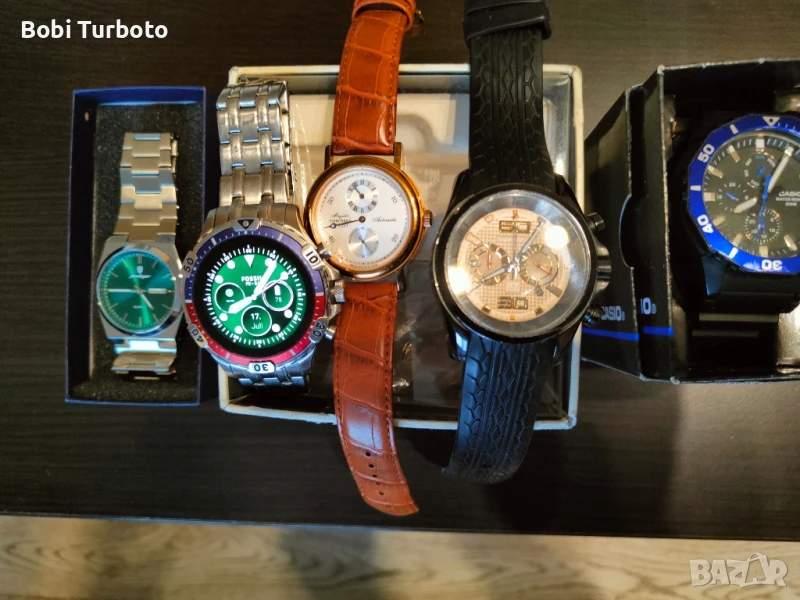 Промоция!Мъжки часовници Fossil, Breguet....., снимка 1