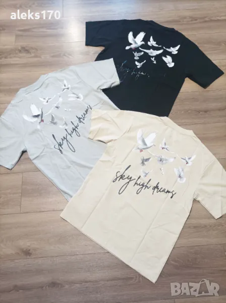 Мъжки тениски oversize код 113, снимка 1