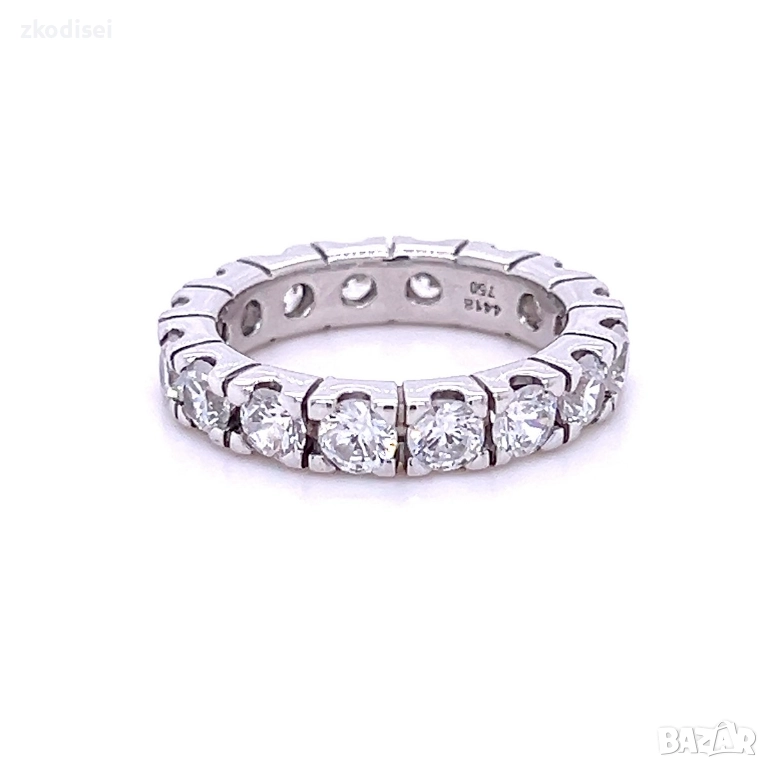 Златен дамски пръстен 7,20гр. размер:54 14кр. проба:585 модел:36270-6, снимка 1