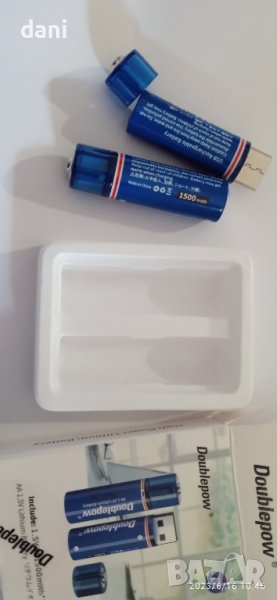 Ново !!! Презареждащи се батерии АА, снимка 1