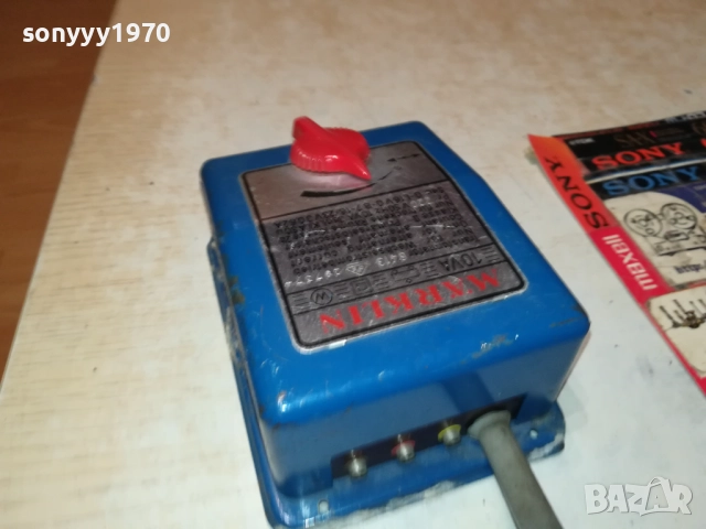 MARKLIN TRAFO 6413-MADE IN WESTERN GERMANY ВНОС SWISS 130925139, снимка 5 - Друга електроника - 51703902