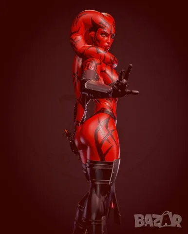 Статуя на Дарт Талoн - Star Wars Darth Talon - New Handmade, снимка 5 - Фигурки - 55828202
