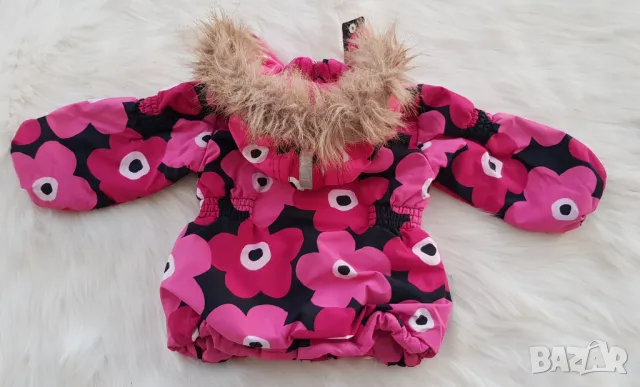 Детско зимно яке 6-9 месеца, снимка 8 - Бебешки якета и елеци - 47442791