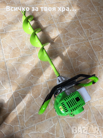 Бензинов свредел 68cc + Свредло ф200мм, снимка 7 - Градинска техника - 44567657