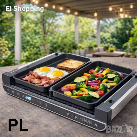 Мултифункционален уред за готвене 4 в 1, снимка 3 - Друга електроника - 53420354