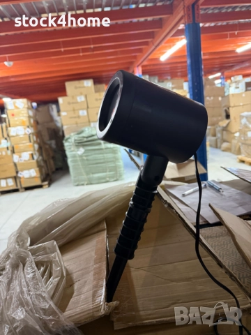 Градински лазер с въртящисе светлини за осветяване на къща, снимка 6 - Лед осветление - 52557787