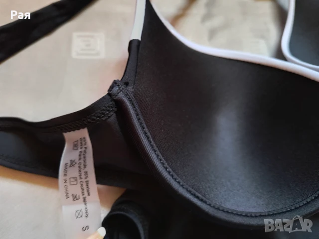 Бански в бяло и черно, снимка 2 - Бански костюми - 50658552