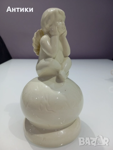 Стара порцеланова музикална фигура , снимка 10 - Антикварни и старинни предмети - 52553670