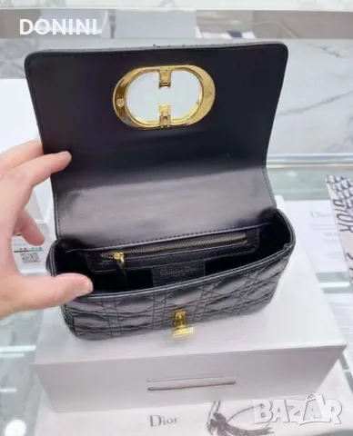 Christian Dior Дамска чанта, кожа, снимка 9 - Чанти - 56316245