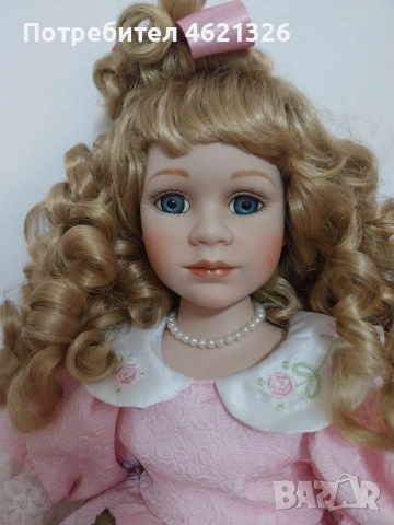 Порцеланова кукла Сузана от Alberon Collection нова, лимитирано издание, снимка 2 - Декорация за дома - 52044471