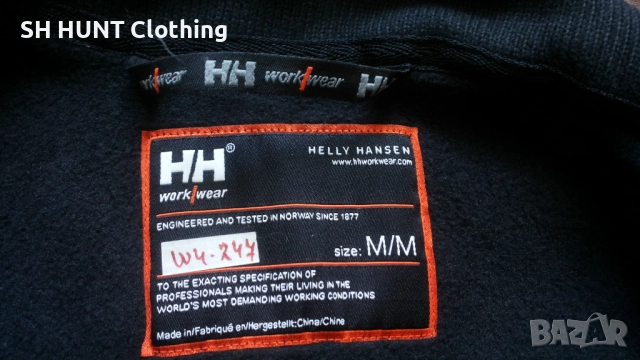 HELLY HANSEN 72111 Hey River Polartec Work Jacket размер M работна горница W4-247, снимка 14 - Суичъри - 51947539