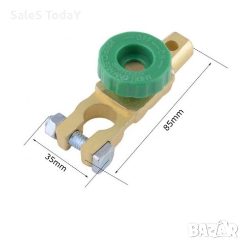 Клема за акумулатор, 12/24V, 175A, 1 БРОЙ, до 500А, прекъсвач, ключ маса, снимка 3 - Аксесоари и консумативи - 42430848
