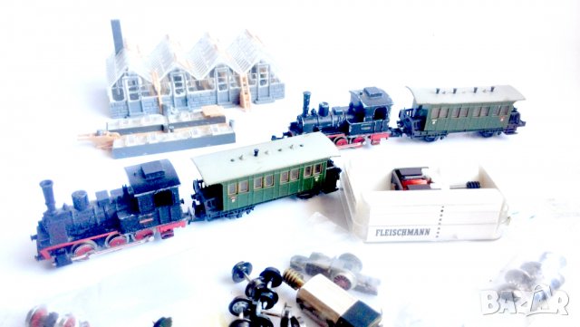 Локомотив и вагони мащаб N и макет мащаб N за влакчета и части, снимка 7 - Колекции - 39778119