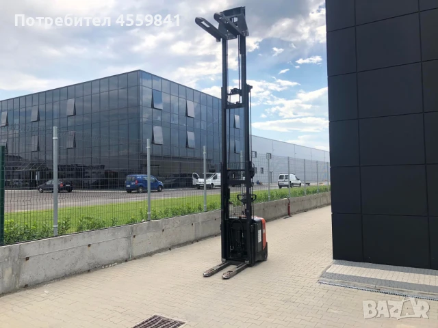 Електрическа палетна количка стакер BT SPE160L, снимка 7 - Индустриална техника - 51396754