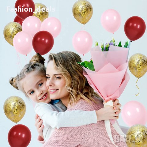 Нов Комплект декорации / украса за рожден ден Парти Балони 60 броя, снимка 6 - Други - 39013234